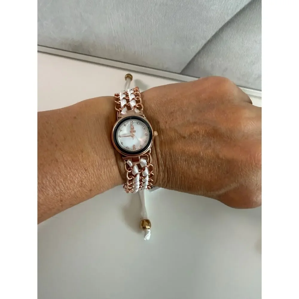 Women’s Invicta Montres Prestige 25mm rose-tone watch